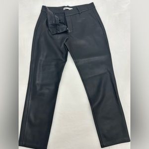 Zara faux leather pants